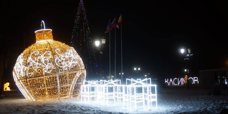 Рязанский Касимов стал лидером в конкурсе на лучшее новогоднее оформление Рязанский Касимов стал лидером в конкурсе на лучшее новогоднее оформление