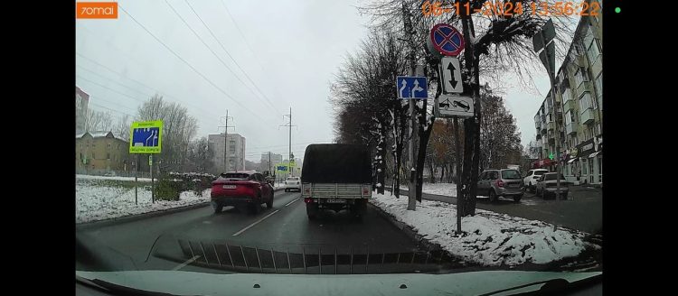 На пересечении улиц Высоковольтной и Весенней изменили схему движения