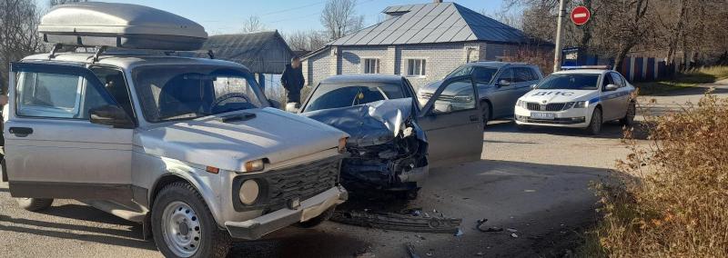 В ДТП в рязанском Касимове пострадали два человека