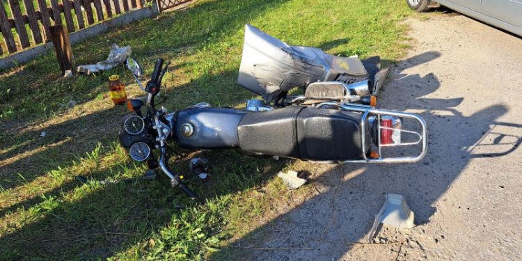 В ДТП в Клепиковском районе пострадал 16-летний мотоциклист