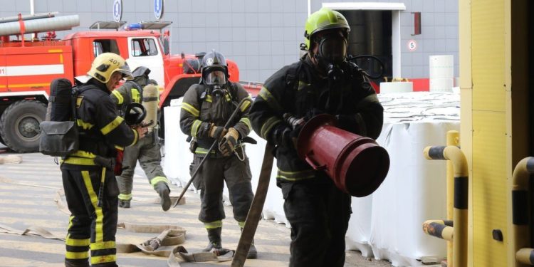 Малков поздравил рязанских спасателей с профессиональным праздником