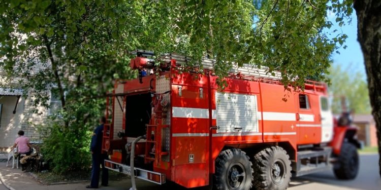 В Милославском 14 июля потушили пожар в квартире