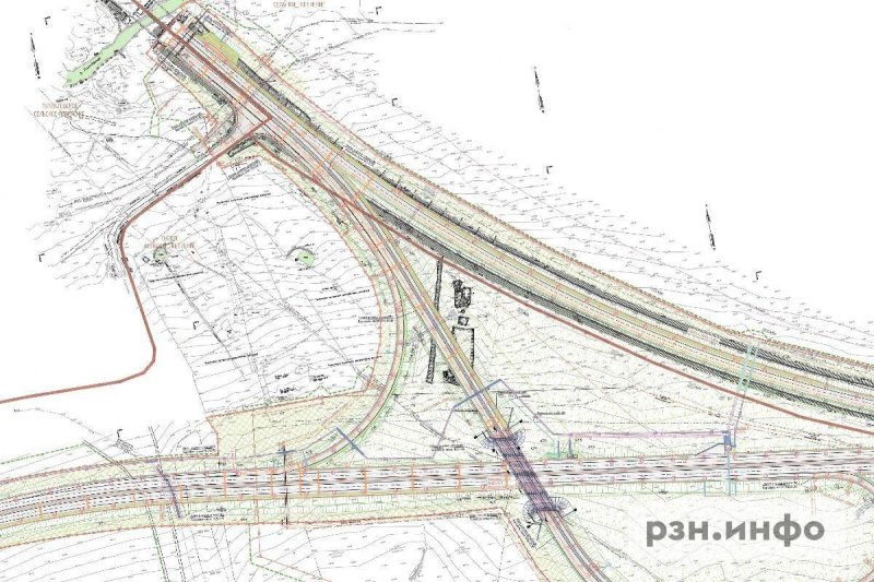 Схемы развязок Южного обхода Рязани опубликованы Схемы развязок Южного обхода Рязани опубликованы