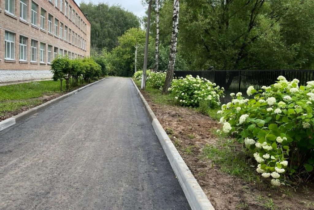 В Рязани обновили обновили ряд территорий школ и детских садов