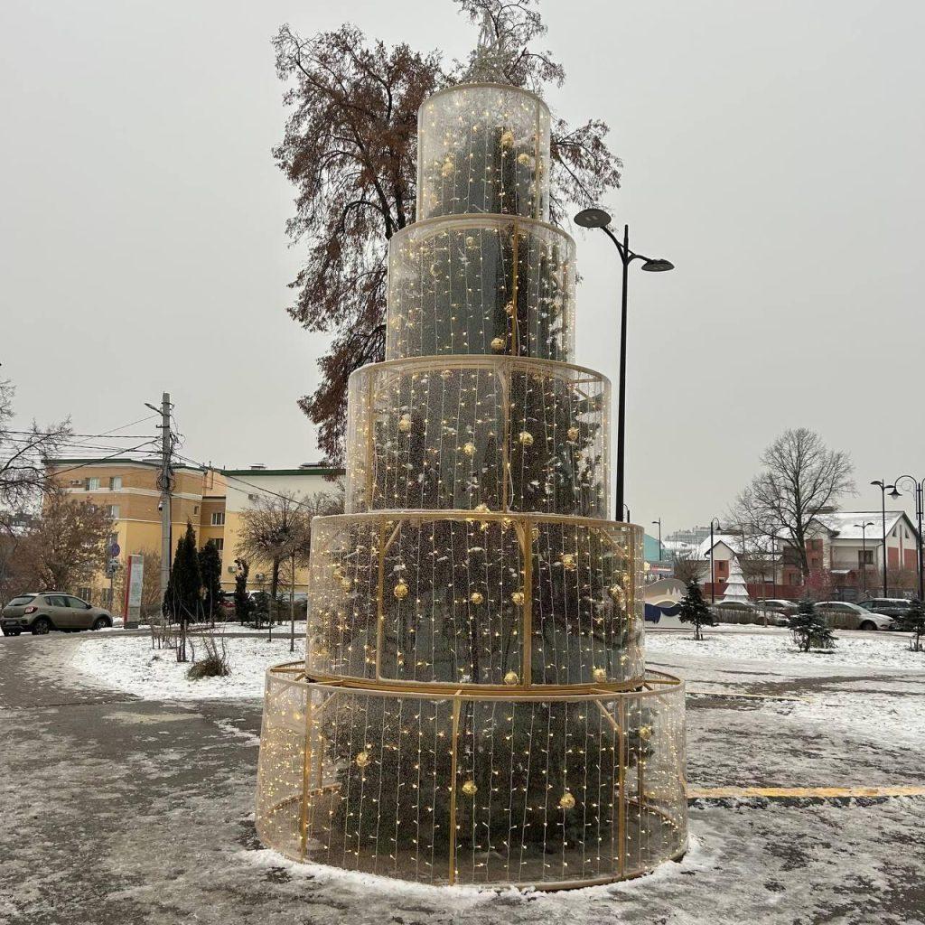 В Рязани появилась креативная аллея елок
