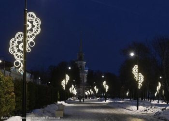 С 27 по 30 января рязанский Кремлевский сквер останется без света