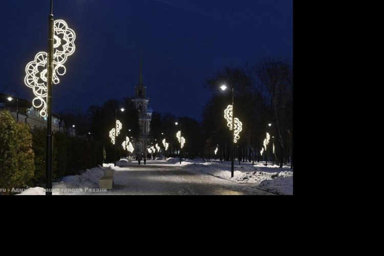 С 27 по 30 января рязанский Кремлевский сквер останется без света