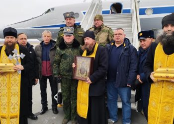 Над Рязанью совершили крестный ход для защиты от атаки БПЛА