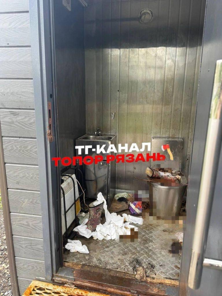 Рязанские подростки испортили общественный туалет в Верхнем горпарке