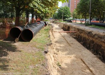 Сроки капремонт теплосетей на улице Высоковольтной перенесли