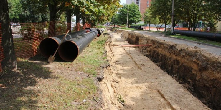 Сроки капремонт теплосетей на улице Высоковольтной перенесли