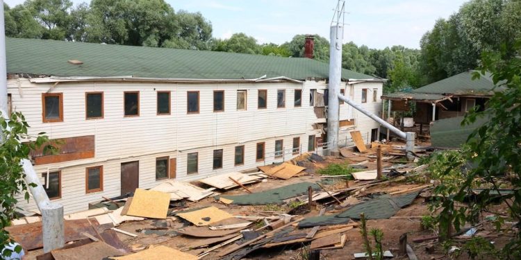 В Рязани проведут демонтаж старого дебаркадера на реке Трубеж