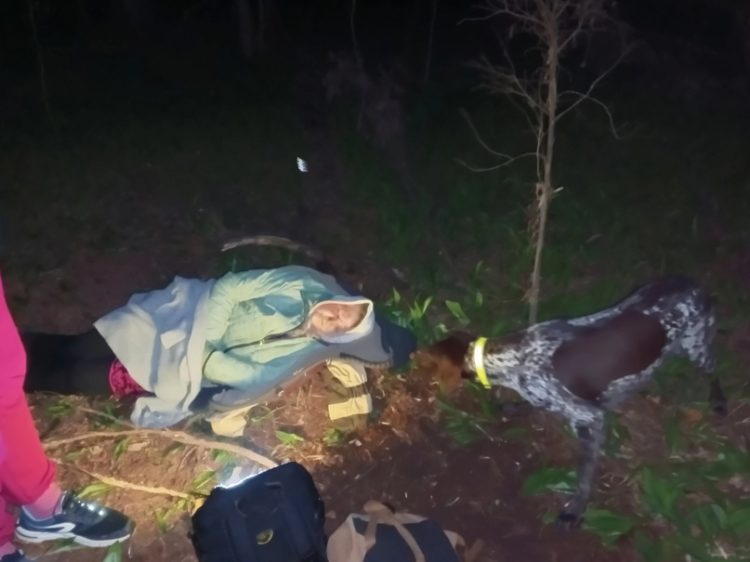 Рязанские волонтеры опубликовали снимки после нахождения пропавшей пенсионерки