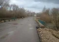 Паводок спадает, а мост в Рыбновском округе открылся