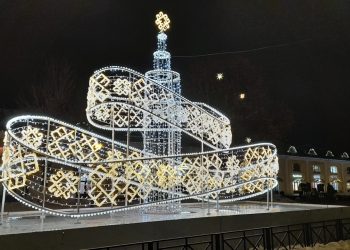 Новогодняя иллюминация в Рязани заработает во второй половине декабря