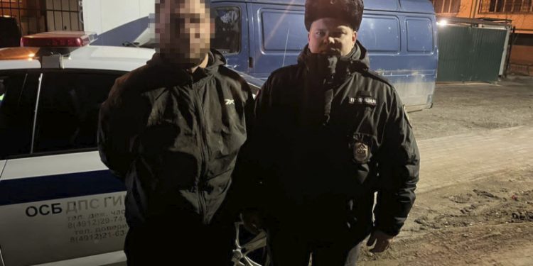 На Касимовском шоссе полиция задержала 27-летнего пьяного водителя на «Audi»