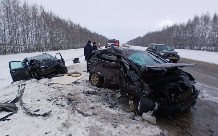 Под Новый Год в ДТП под Рязанью погибли два человека