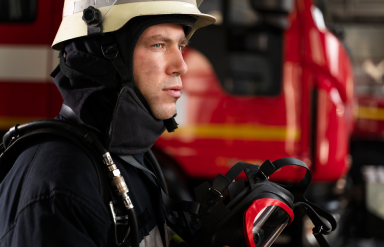 В рязанском Ряжске сгорел грузовик