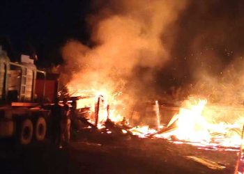 В Сараевском районе горели две надворные постройки В Сараевском районе горели две надворные постройки