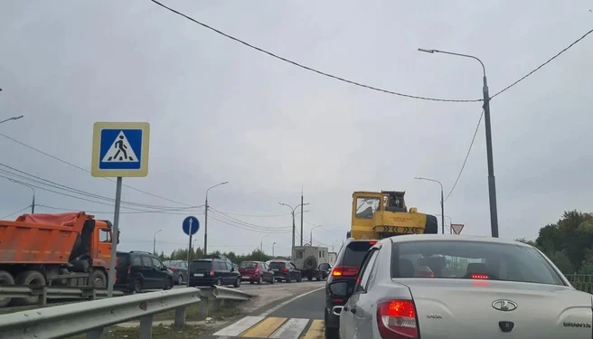 ДТП с двумя погибшими вызвало пробки на Солотчинском шоссе