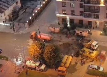 На улице Чапаева в Рязани удалось устранить прорыв канализации На улице Чапаева в Рязани удалось устранить прорыв канализации