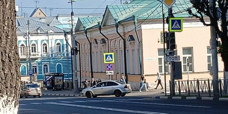 Горожане рассказали о неработающих светофорах в центре Рязани