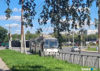 Рязанцы выживают в маршрутках-душегубках вместо троллейбусов
