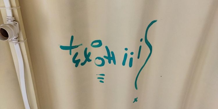 Рязанцы сообщили о разрисованных маркерами арках на Лыбедском бульваре