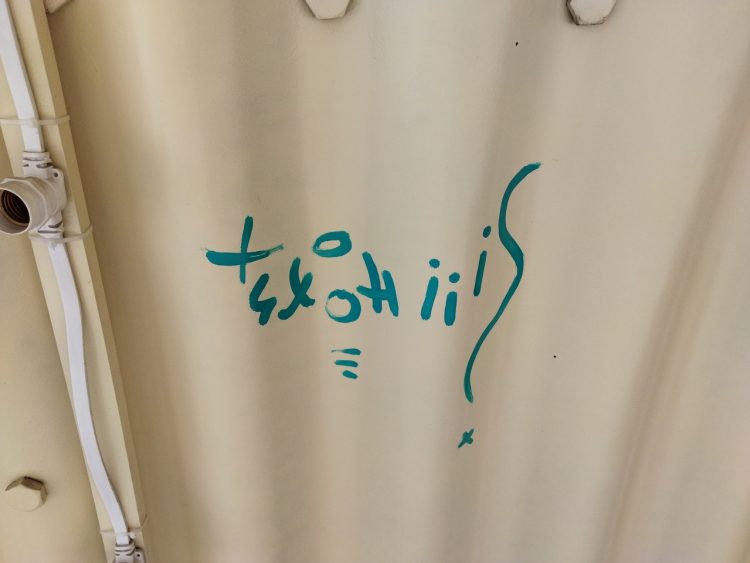 Рязанцы сообщили о разрисованных маркерами арках на Лыбедском бульваре