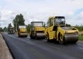 Первый этап ремонта дороги Восход — Ермишь завершается