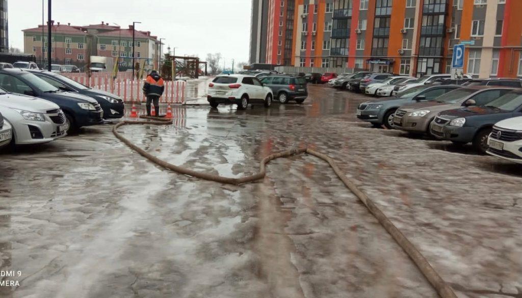 Рязанцы делятся в Сети снимками затопленных городских улиц