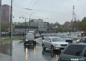 Непогода принесла Рязани 8-балльные заторы