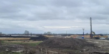 Строительство моста через Оку в Рязани набирает обороты