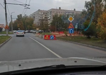 Рязанцы узнали об ограничении движения в Дашково-Песочне