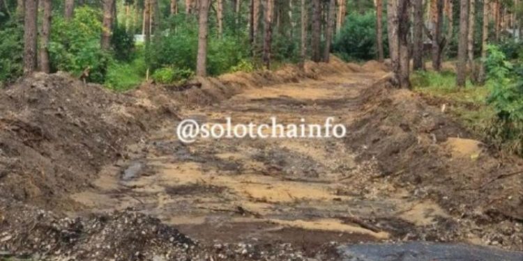 Рязанцы недовольны новой дорогой к санаторию в Солотче
