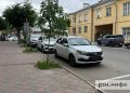 Рязанцы заметили скрытые номера на платной парковке