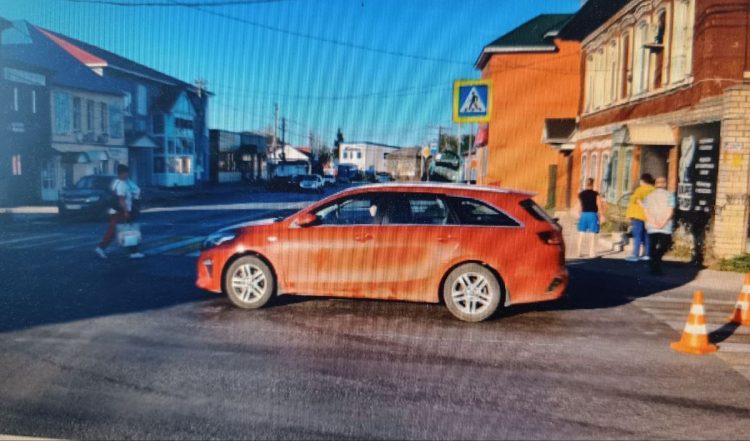 В рязанском Ряжске 3-летняя девочка угодила под колеса машины, выбежав на дорогу на красный свет