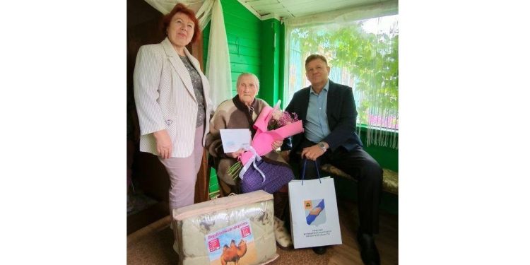 Жительница рязанского Ряжска Клавдия Рыкалина отпраздновала 100-летие