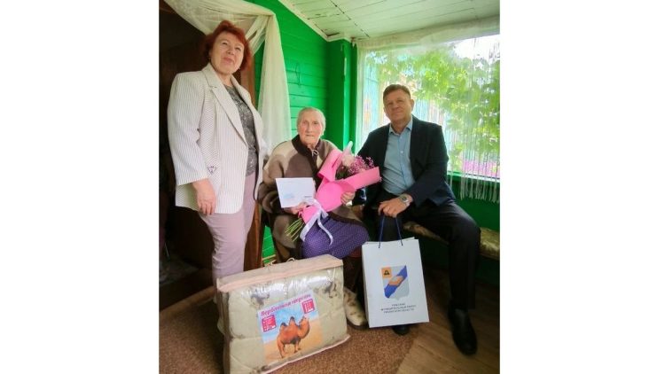 Жительница рязанского Ряжска Клавдия Рыкалина отпраздновала 100-летие