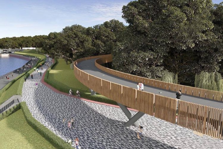 Рязанцам показали предпроектный вариант набережных