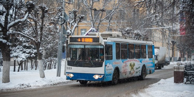 9 декабря приостановлено движение четырех троллейбусов по Московскому шоссе
