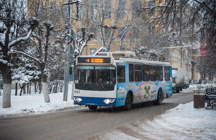 9 декабря приостановлено движение четырех троллейбусов по Московскому шоссе