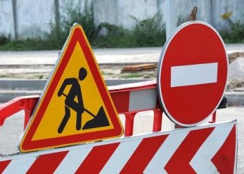 Движение транспорта закрыли на рязанской площади Попова до 29 апреля