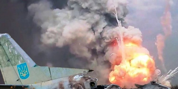 Российская авиация уничтожила украинские аэродромы