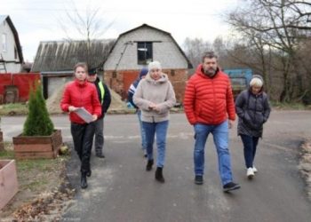 Рязанский посёлок Никуличи соединили асфальтовой дорогой с Голенчино Рязанский посёлок Никуличи соединили асфальтовой дорогой с Голенчино