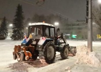 В ночь на 15 декабря с  восьми рязанских улиц вывезут снег