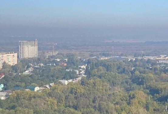 24 сентября Рязань окутали дымка и запах гари