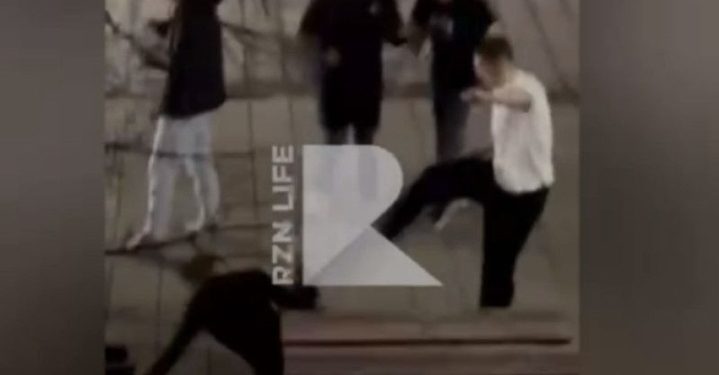 В ночь на 1 декабря на рязанской улице Почтовой произошла массовая драка