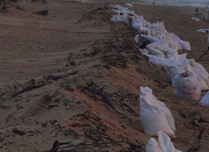 Рязанский волонтёр Горбачев рассказал о ситуации на пляжах Анапы после разлива мазута