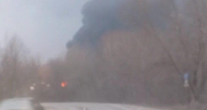 Очевидцы показали утреннюю обстановку Южном промузле после атаки БПЛА